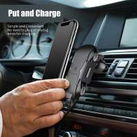 10W Fast Charging Wireless Car Charger Mount for Air Vent For iphone x and Samsung