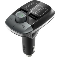 T50 Bluetooth 4.2 Car Kit Dual USB Charger Handsfree Stereo wireless FM Transmitter Audio mp3 player  with U disk/micro SD Card