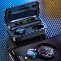 TWS Bluetooths 5.0 Earphones 2000mAh Charging Box Wireless Headphone 9D Stereo Sports Waterproof Earbuds Headsets