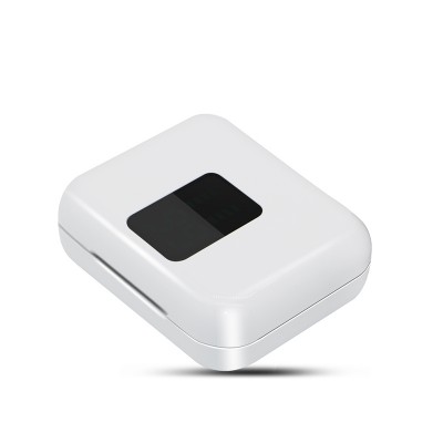 Black/White J4 Business mini BT 5.0 TWS Portable Wireless Earphone with Battery Charging Box